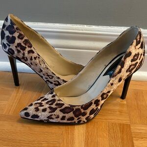 Marc Fisher Leopard Print Heels